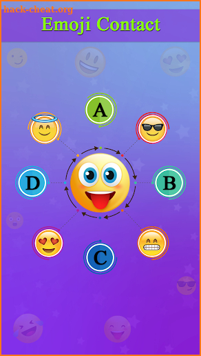 Emoji Contacts Manager screenshot