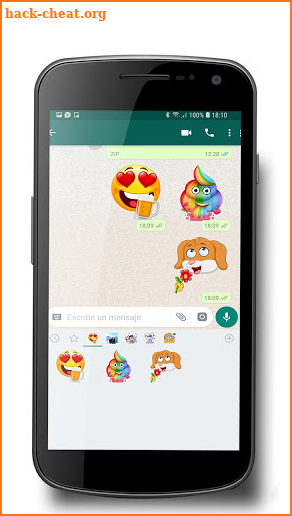 Emoji editor sticker - WAStickerApps screenshot