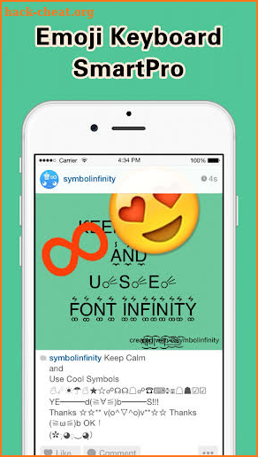 Emoji Keyboard SmartPro screenshot