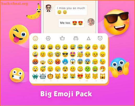 Emoji Keyboard: Themes, GIFs, Stickers, Fonts screenshot