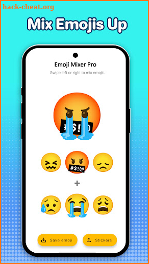 Emoji Mixer Pro: DIY Sticker screenshot