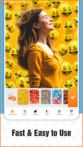 Emoji Photo Editor: BG changer screenshot