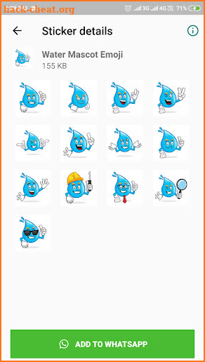 Emoji Smiley Sticker packs : WAStickerApps screenshot