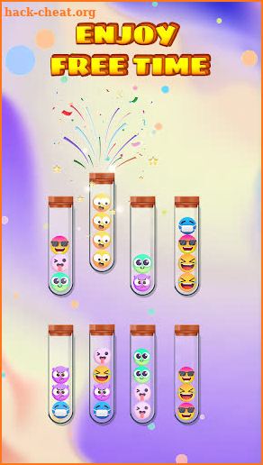 Emoji Sort: Sort Puzzle screenshot