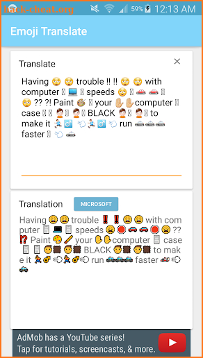 Emoji Translate screenshot