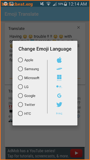 Emoji Translate screenshot