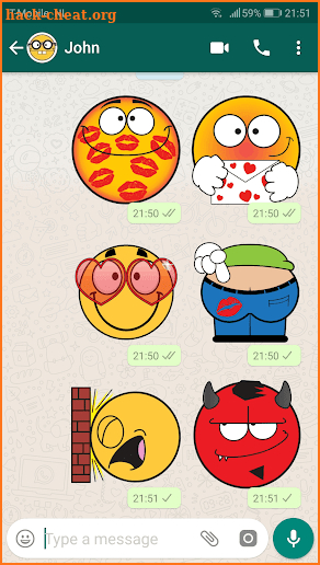 Emojidom 300 Free Stickers (WAStickerApps) screenshot