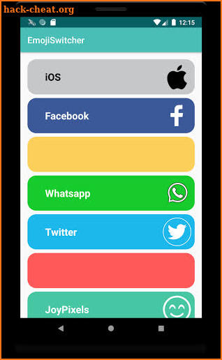 EmojiSwitcher for iOS Emoji screenshot