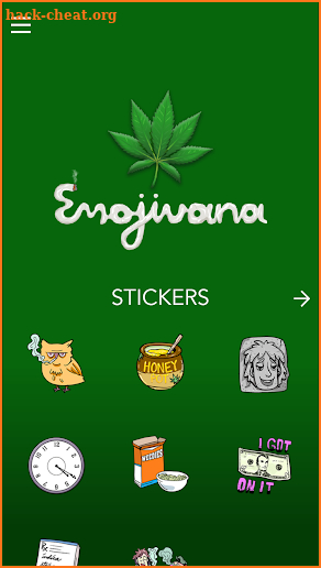 Emojiuana Kush Keyboard screenshot