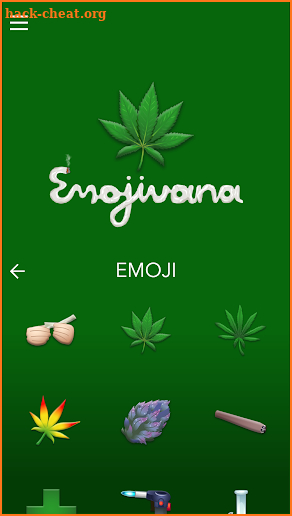 Emojiuana Kush Keyboard screenshot