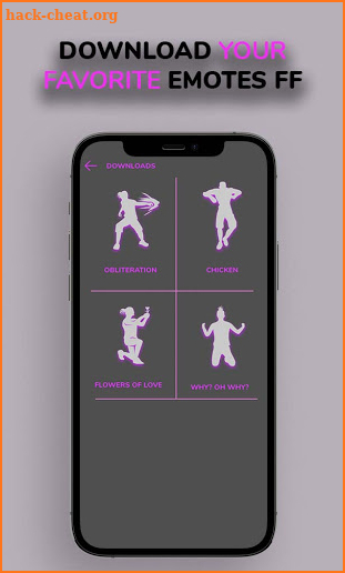 EmotesFF PRO | Dances & Emotes Battle Royale screenshot