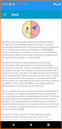 Emotion notebook screenshot