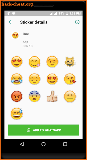 Emotional sticker for whatsapp - WAStickerApps screenshot