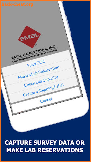 EMSL screenshot