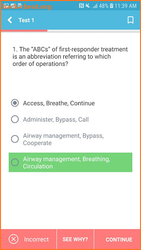 EMT-B Study Guide & Exam Prep 2019 Edition (NREMT) screenshot