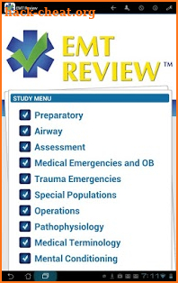 EMT Review Plus screenshot