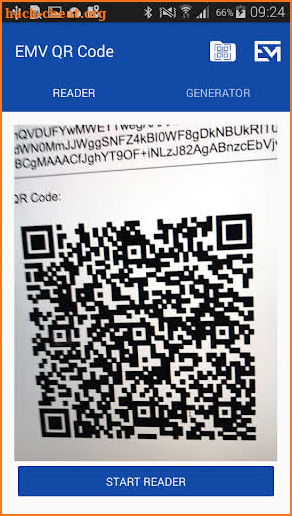 EMV QR Code Reader & Generator screenshot