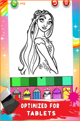 Encanto coloring book screenshot