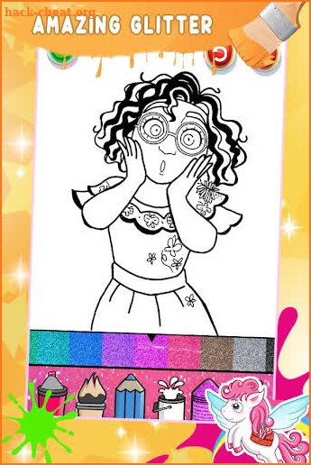 Encanto Coloring Mirabel Book screenshot