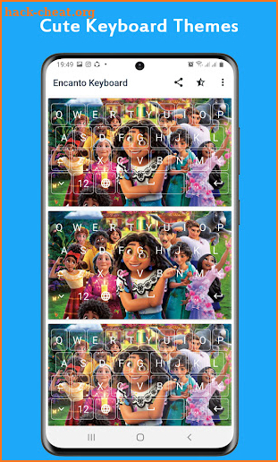 Encanto Keyboard Themes screenshot