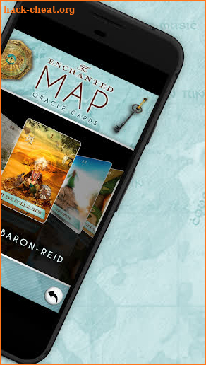 Enchanted Map Oracle Cards screenshot