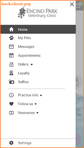 Encino Park Veterinary Clinic screenshot