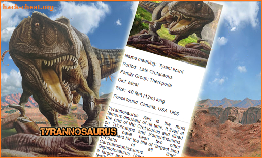 Encyclopedia of Dinosaurs screenshot