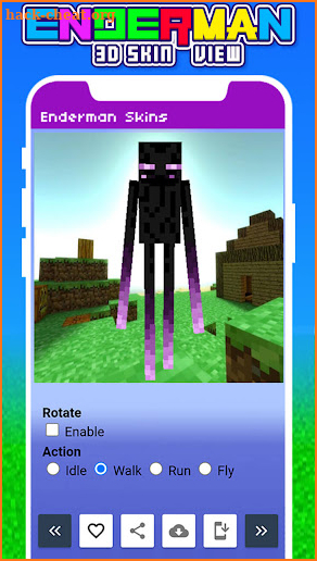 Enderman Skin for MCPE screenshot