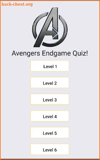 Endgame Avengers Quiz screenshot