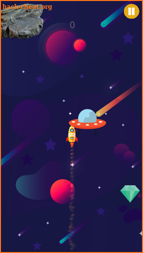 Endless Rocket Game screenshot