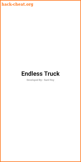 Endless Truck Game screenshot