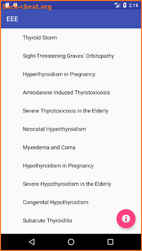 Endocrine Emergencies screenshot