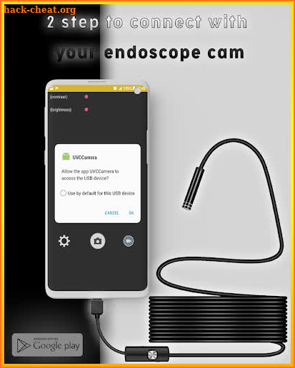 endoscope app for android - endoscope borescope screenshot