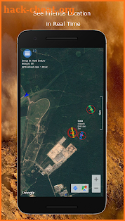 Enduro Tracker - real-time GPS tracker screenshot