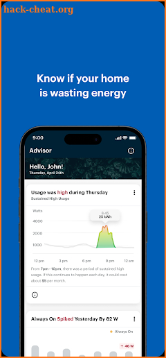 Energy Analyzer screenshot