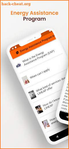 Energy Assistance Progr. Guide screenshot