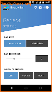 Energy Bar - A pulsating Battery indicator! screenshot