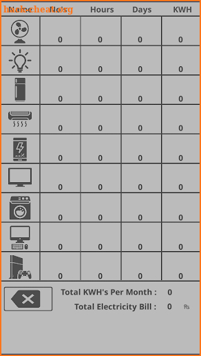 Energy Manager screenshot