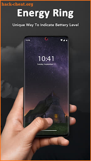 Energy Ring - Camera Notch & Battery Indicator screenshot