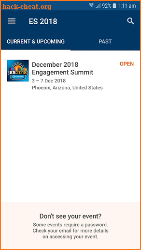 Engagement Summit 2018 screenshot