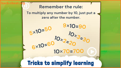 Engaging Times Tables screenshot