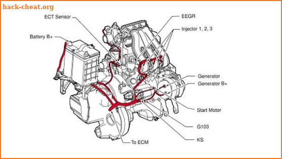 Engine Control  Module Circuit screenshot