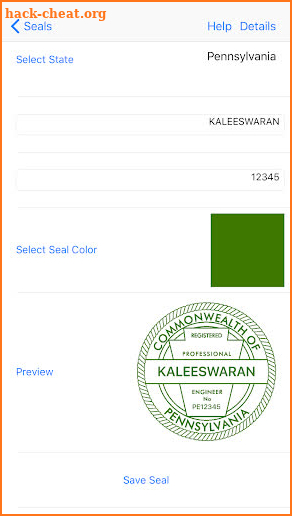 Engineer Seals screenshot