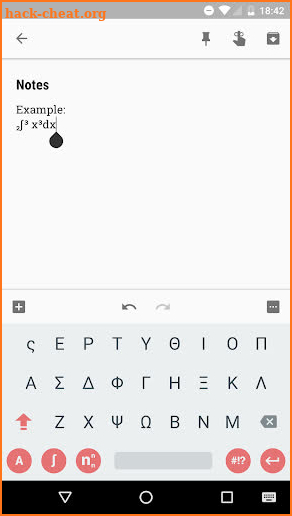 Engineering Keyboard screenshot