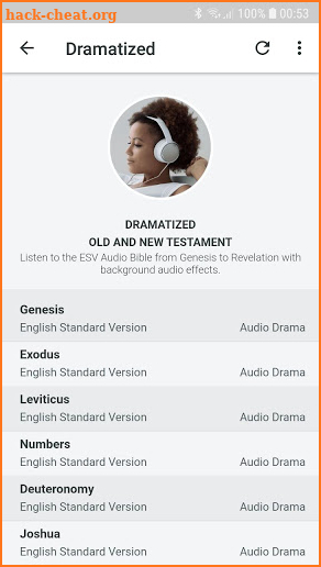 English Audio Bible - ESV screenshot