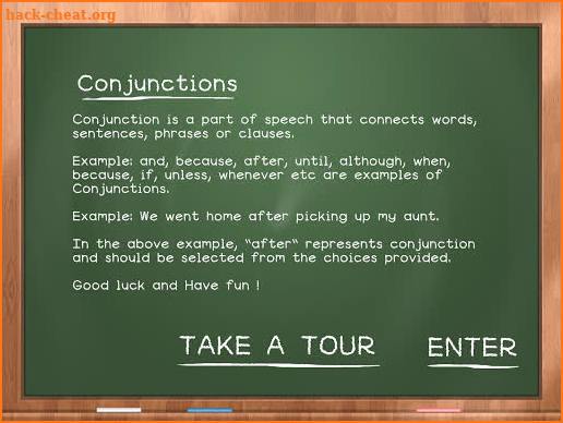 English Conjunctions For Kids screenshot