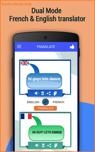 English French translator – Traduction Anglais screenshot