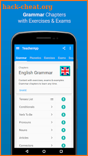 English Grammar & Phonetics screenshot