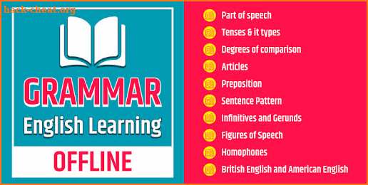 English Grammar Learning Free Offline Grammar Book screenshot