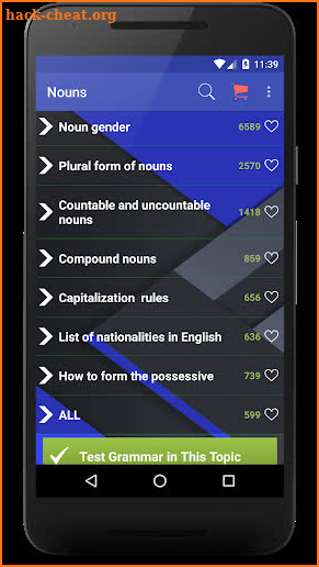 English Grammar use & Test Pro screenshot